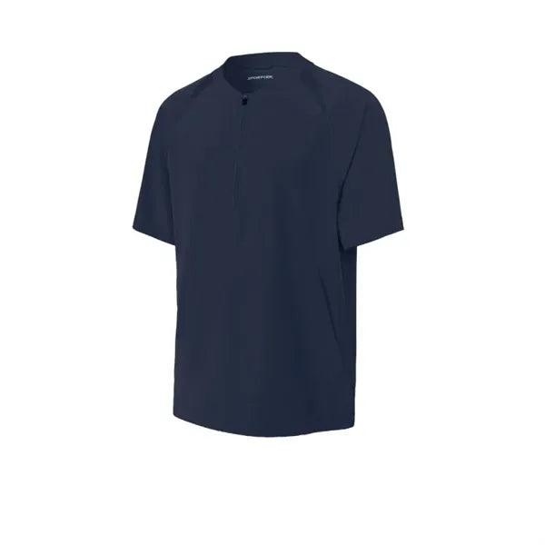 Sport-Tek Repeat 1/2-Zip Short Sleeve Jacket