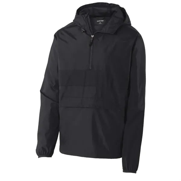 Sport-Tek Zipped Pocket Anorak.
