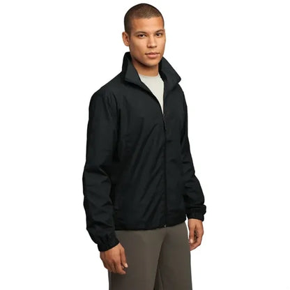 Sport-Tek Full-Zip Wind Jacket.