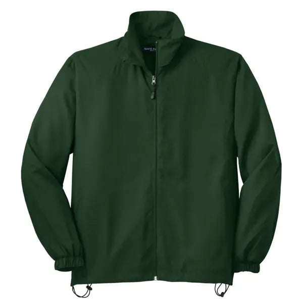 Sport-Tek Full-Zip Wind Jacket.