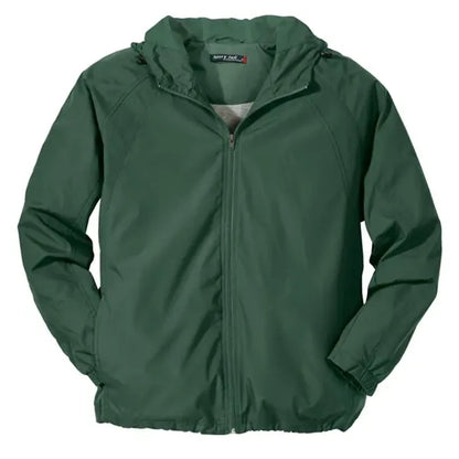 Sport-Tek Hooded Raglan Jacket.