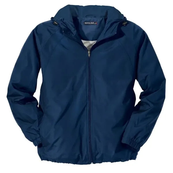 Sport-Tek Hooded Raglan Jacket.