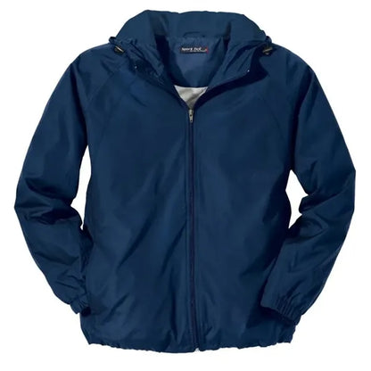 Sport-Tek Hooded Raglan Jacket.