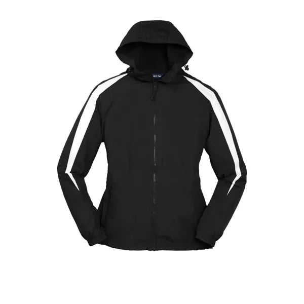 Sport-Tek Fleece-Lined Colorblock Jacket.