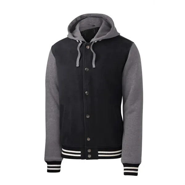 Sport-Tek Insulated Letterman Jacket.