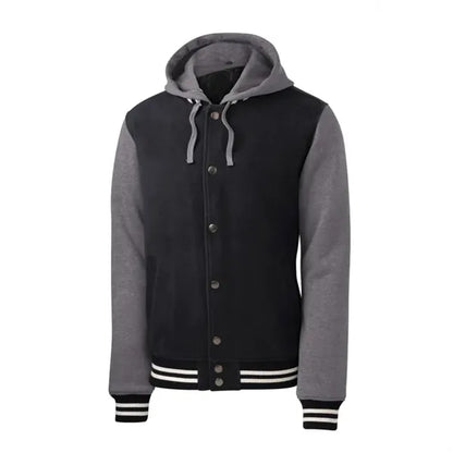 Sport-Tek Insulated Letterman Jacket.