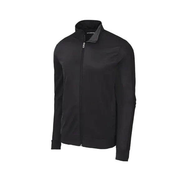 Sport-Tek Tricot Sleeve Stripe Track Jacket.