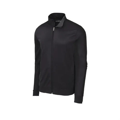 Sport-Tek Tricot Sleeve Stripe Track Jacket.