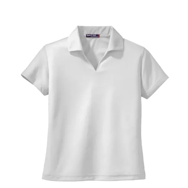 Sport-Tek Women's Dri-Mesh V-Neck Polo.