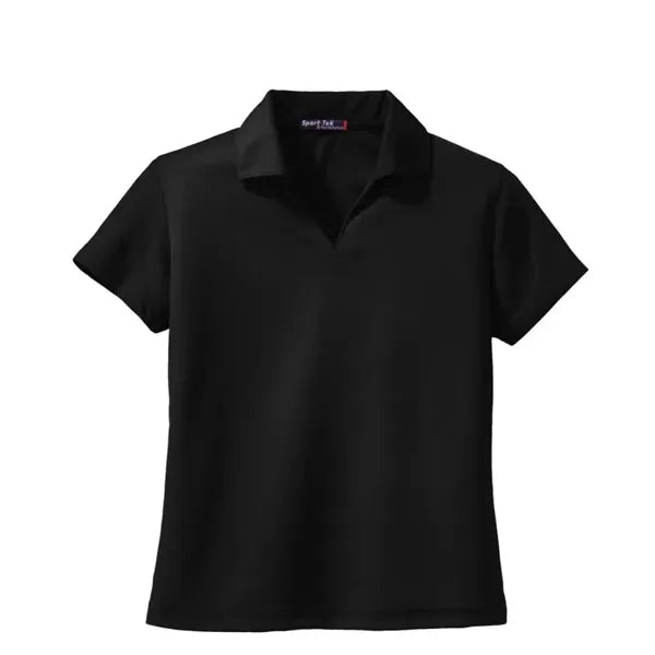 Sport-Tek Women's Dri-Mesh V-Neck Polo.