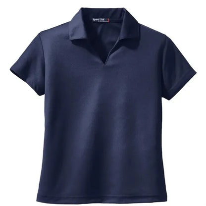 Sport-Tek Women's Dri-Mesh V-Neck Polo.