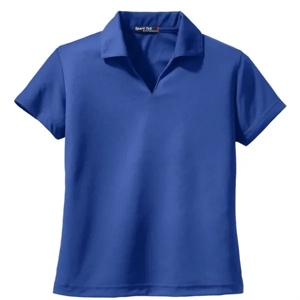 Sport-Tek Women's Dri-Mesh V-Neck Polo.