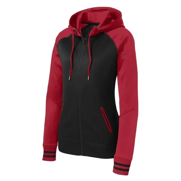 Sport-Tek Women's Sport-Wick Varsity Fleece Full-Zip Hood...