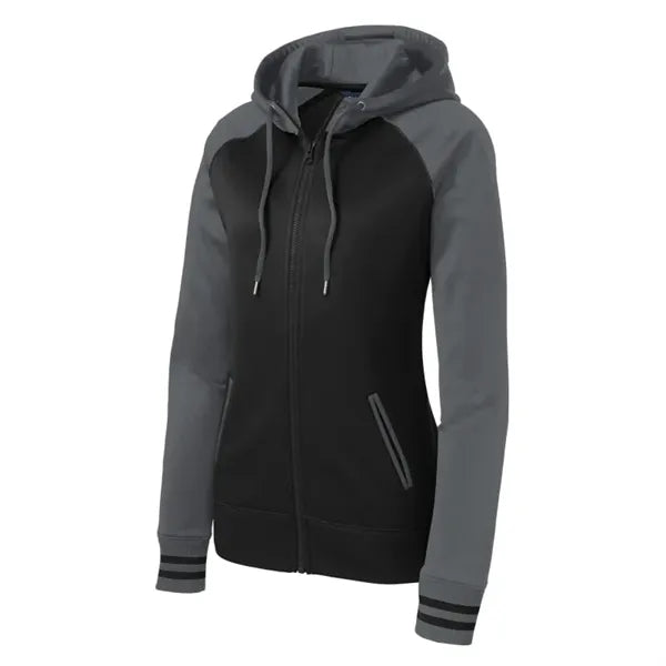 Sport-Tek Women's Sport-Wick Varsity Fleece Full-Zip Hood...