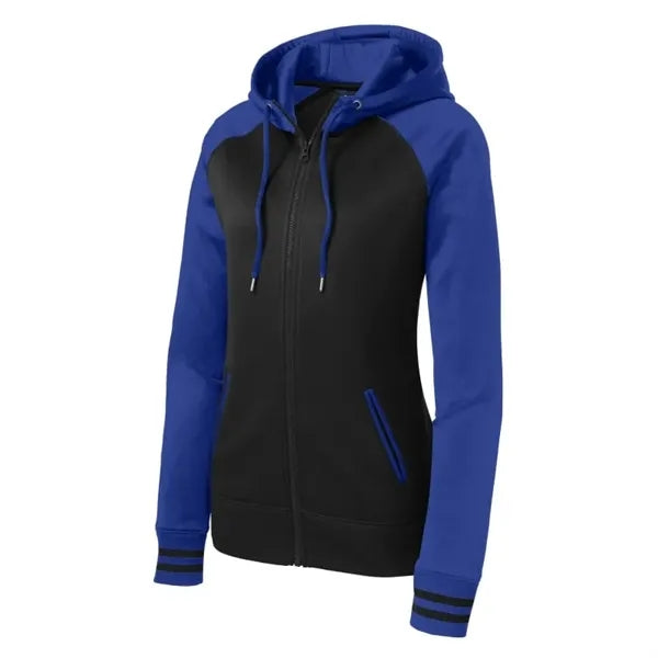 Sport-Tek Women's Sport-Wick Varsity Fleece Full-Zip Hood...