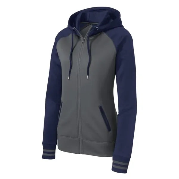 Sport-Tek Women's Sport-Wick Varsity Fleece Full-Zip Hood...