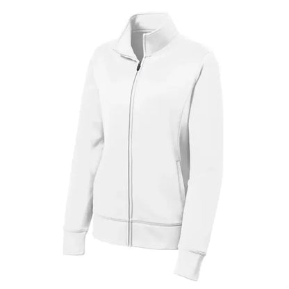 Sport-Tek Women's Sport-Wick Fleece Full-Zip Jacket.