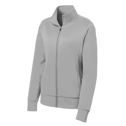 Sport-Tek Women's Sport-Wick Fleece Full-Zip Jacket.