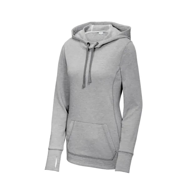 Sport-Tek Women's PosiCharge Tri-Blend Wicking Fleece Hoo...