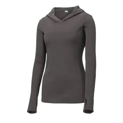 Sport-Tek Women's PosiCharge Competitor Hooded Pullover.