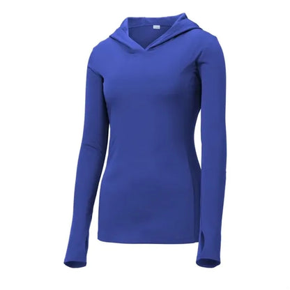 Sport-Tek Women's PosiCharge Competitor Hooded Pullover.