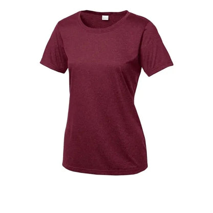 Sport-Tek Women's Heather Contender Scoop Neck Tee.