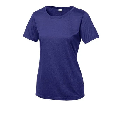 Sport-Tek Women's Heather Contender Scoop Neck Tee.