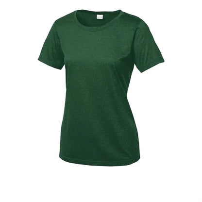 Sport-Tek Women's Heather Contender Scoop Neck Tee.