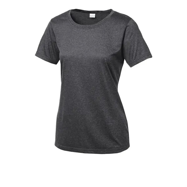 Sport-Tek Women's Heather Contender Scoop Neck Tee.