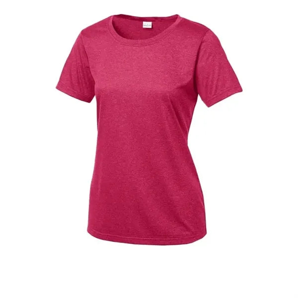 Sport-Tek Women's Heather Contender Scoop Neck Tee.