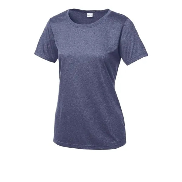 Sport-Tek Women's Heather Contender Scoop Neck Tee.