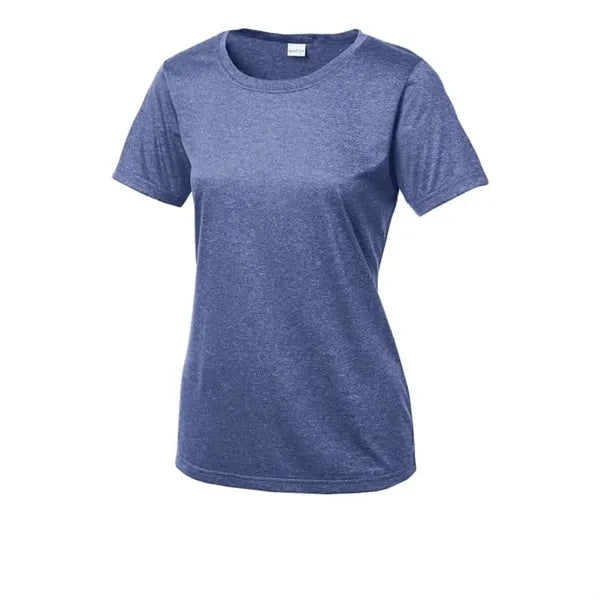Sport-Tek Women's Heather Contender Scoop Neck Tee.