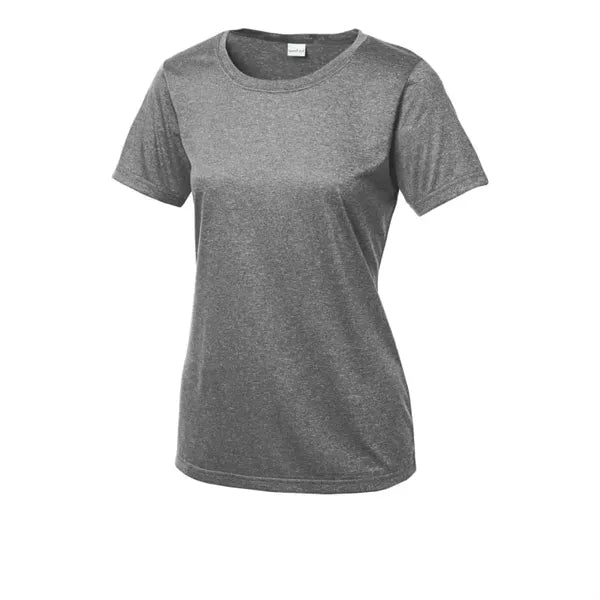 Sport-Tek Women's Heather Contender Scoop Neck Tee.