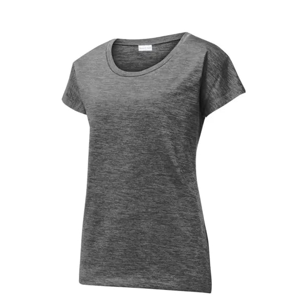 Sport-Tek Women's PosiCharge Electric Heather Sporty Tee.