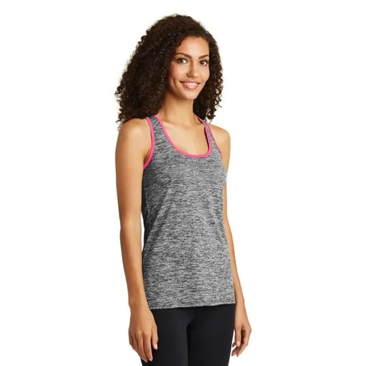 Sport-Tek Women's PosiCharge Electric Heather Racerback T...