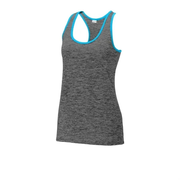 Sport-Tek Women's PosiCharge Electric Heather Racerback T...