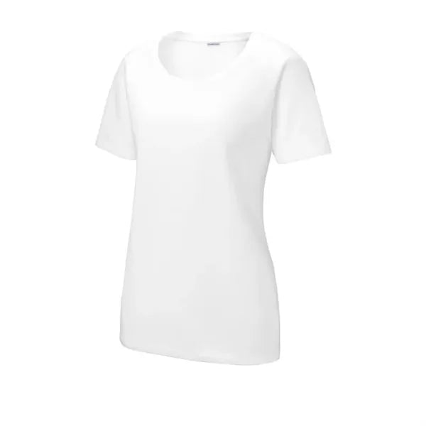 Sport-Tek Women's PosiCharge Tri-Blend Wicking Scoop Neck...