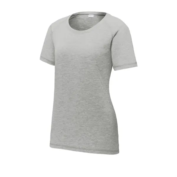 Sport-Tek Women's PosiCharge Tri-Blend Wicking Scoop Neck...