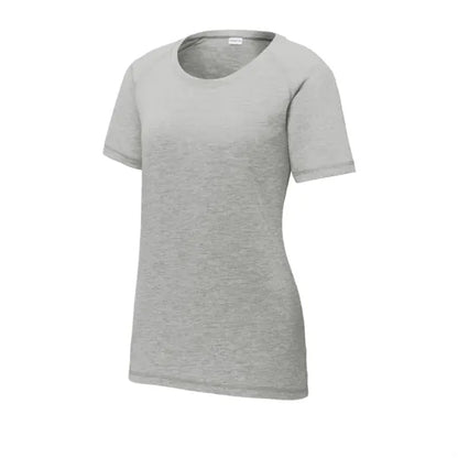 Sport-Tek Women's PosiCharge Tri-Blend Wicking Scoop Neck...