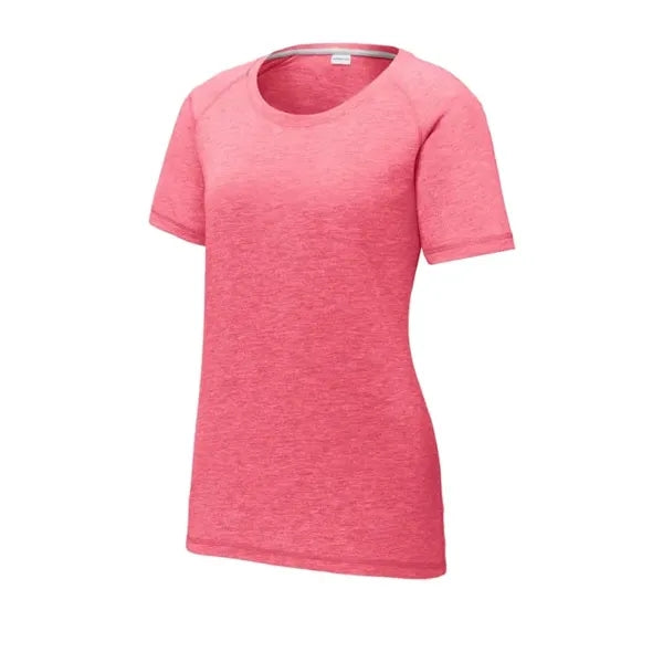 Sport-Tek Women's PosiCharge Tri-Blend Wicking Scoop Neck...