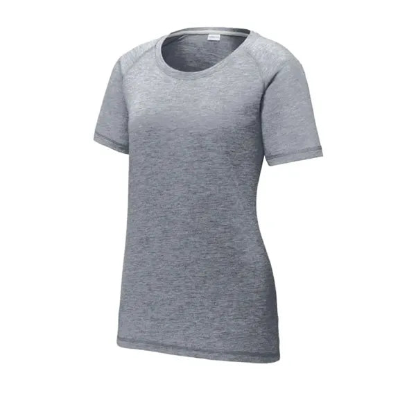 Sport-Tek Women's PosiCharge Tri-Blend Wicking Scoop Neck...