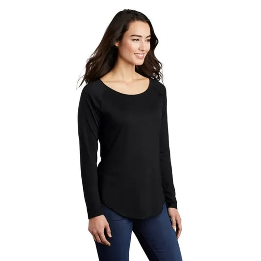 Sport-Tek Women's PosiCharge Long Sleeve Tri-Blend Wickin...