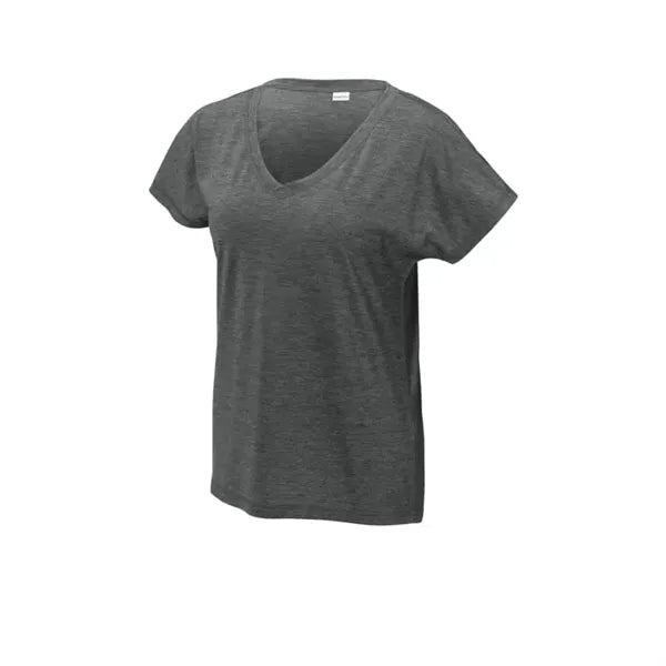 Sport-Tek Women's PosiCharge Tri-Blend Wicking Dolman Tee.