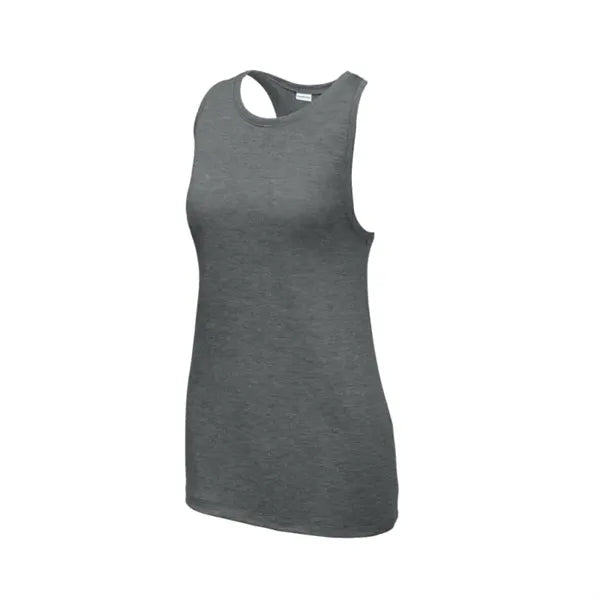 Sport-Tek Women's PosiCharge Tri-Blend Wicking Tank.