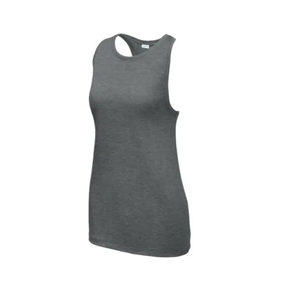 Sport-Tek Women's PosiCharge Tri-Blend Wicking Tank.
