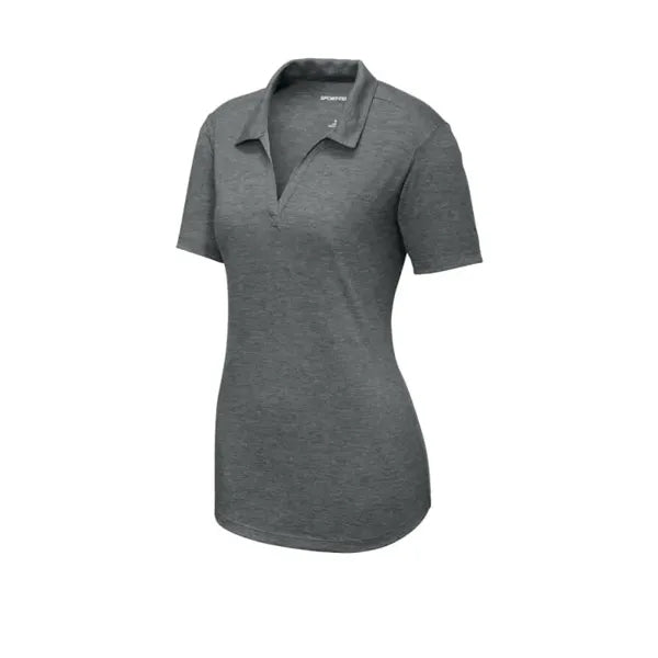 Sport-Tek Women's PosiCharge Tri-Blend Wicking Polo.