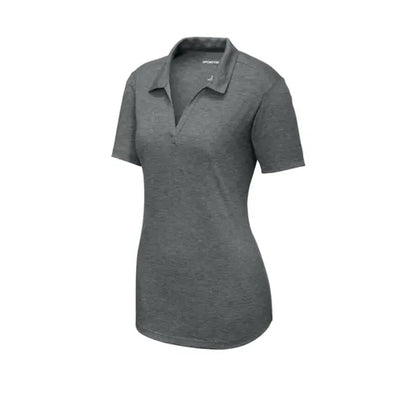 Sport-Tek Women's PosiCharge Tri-Blend Wicking Polo.