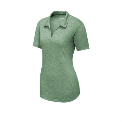 Sport-Tek Women's PosiCharge Tri-Blend Wicking Polo.