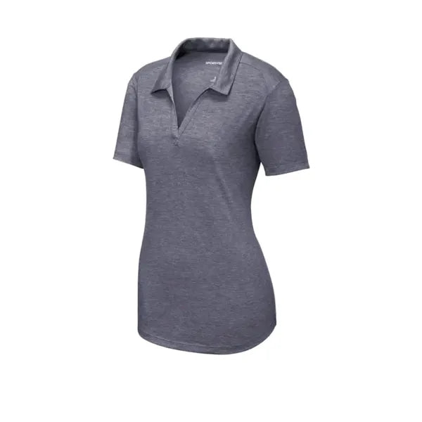 Sport-Tek Women's PosiCharge Tri-Blend Wicking Polo.