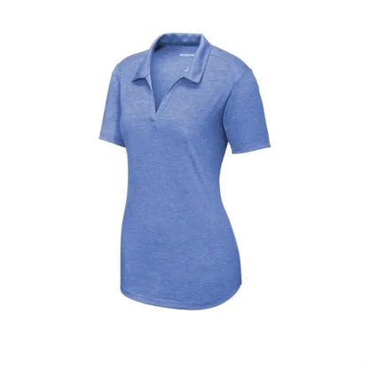 Sport-Tek Women's PosiCharge Tri-Blend Wicking Polo.
